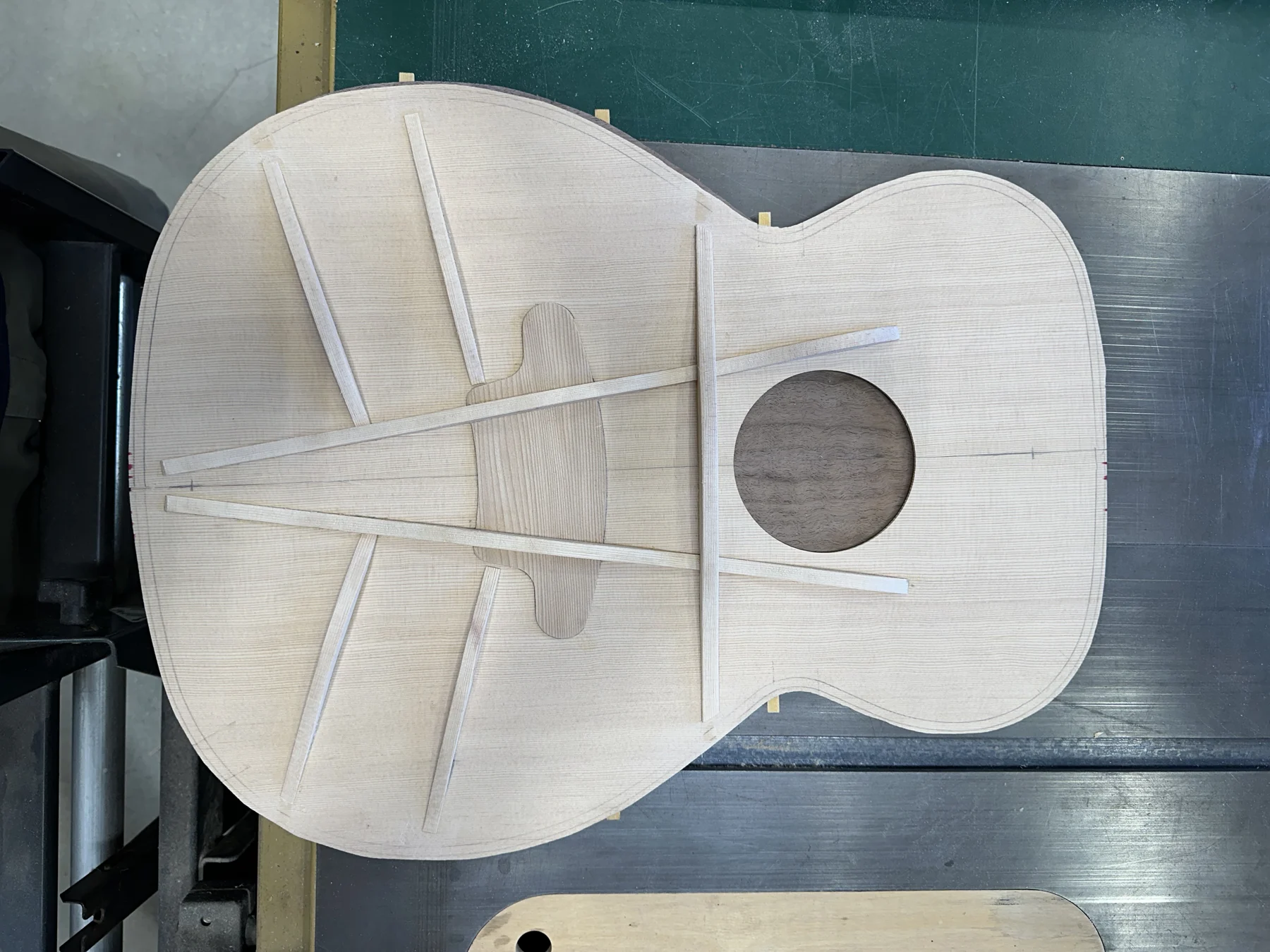 Acoustic body taking shape